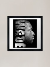 Dwyane Wade - Black White