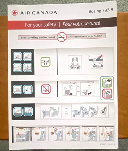 Air canada boeing 737 safety - canada, 737-8
