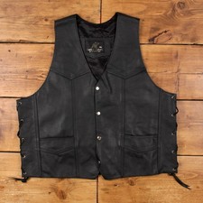 Vintage Genuine Leather Vest