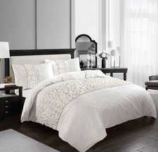 Duvet cover set ruffled lace - set,