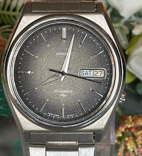 Vintage seiko gray texture - gray,