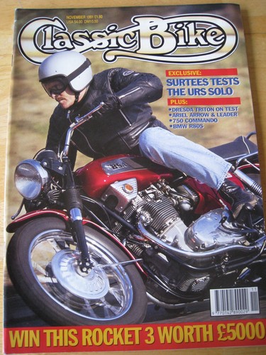 Classic bike magazine - bike, 1991