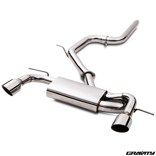 Stainless cat back sport - 3",