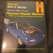 Mazda MX5 1.6ltr  1.8ltr