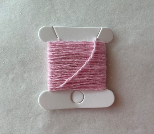 Baby pink cashmere darning - pink,