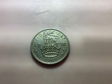 One Shilling Coin - King George VI - Dated 1950