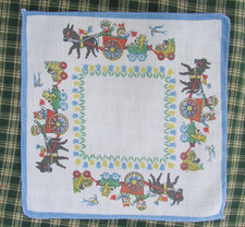 Vintage Retro Handkerchief