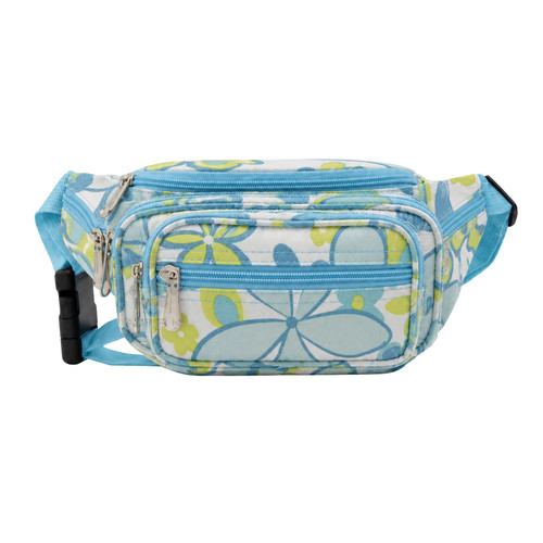 Bum bag floral multi pocket - bum, multi-pocket