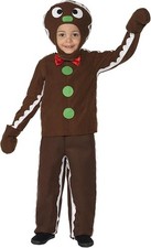 Kids Gingerbread Man Costume