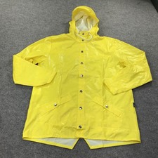 Rains Coat Mens Medium Yellow