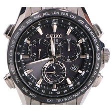Seiko SBXB003 Astron Prestige Line Titanium Chronograph Dual Time GPS Solar Watc
