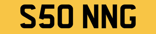 Song private reg number plate - song,