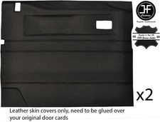 BLACK STITCH 2X FRONT DOOR