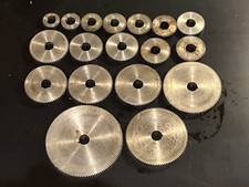 Set of 18 lathe Change Gears