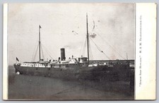 1901 Steam Ship Howard Vintage
