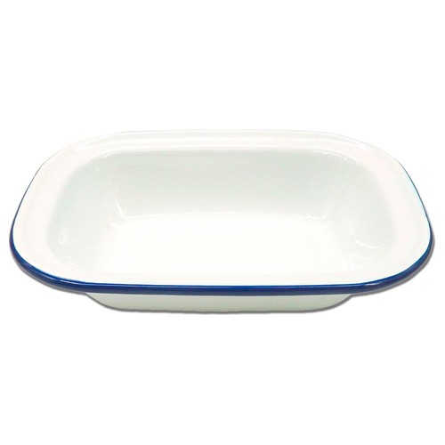 Zenker enamel large pie dish - pie,