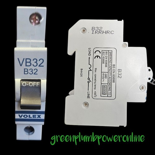 Volex 32amp mcb trip - volex,