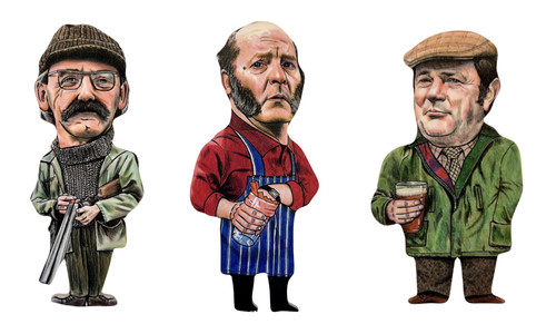 Emmerdale farm magnet set - farm,