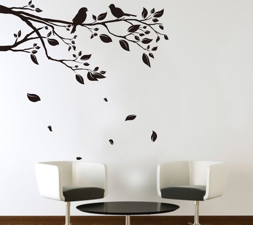 Birds the branch - the, art
