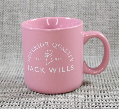 Jack wills pink coffee mug - jack,