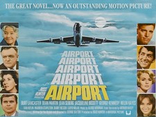AIRPORT 1970 UK quad poster
