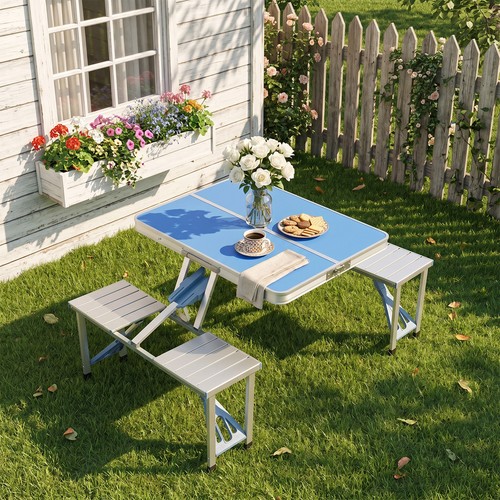 Folding aluminum camping - aluminum,