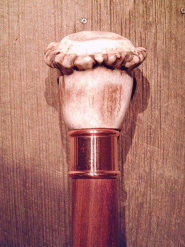 Walking cane antler - walking,