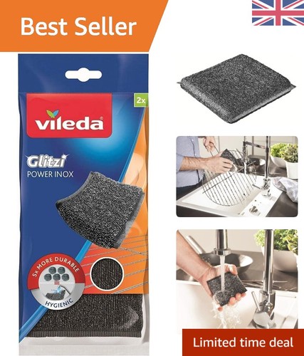 Pack vileda inox - 2-pack, steel