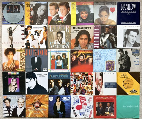 Vinyl singles job - x,