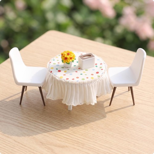 Pieces dollhouse dining room - dollhouse,