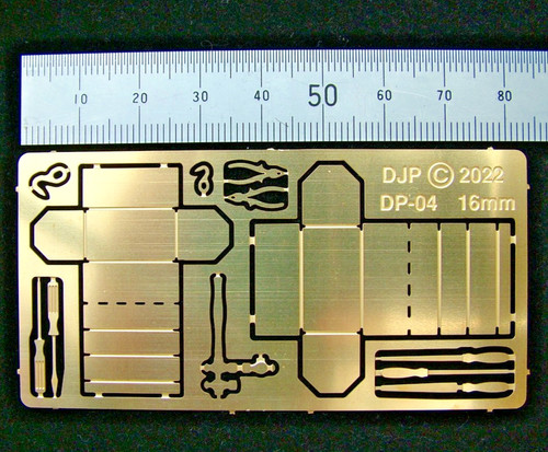 Etched brass toolboxes 16mm - brass, toolboxes,