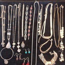 Silver Tone Costume Jewellery