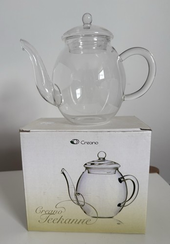 Creano teekanne clear glass - teekanne,