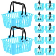  12pcs Kids Shopping Basket Toys Small Grocery Basket Models Children Funny