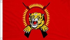 TAMIL EELAM TIGERS FLAG 5' x