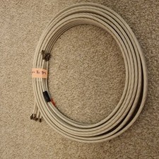 Qed silver anniversary wire - silver, bi-wire