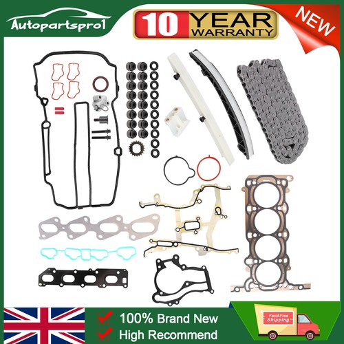 Head gasket set bolt timing - gasket,