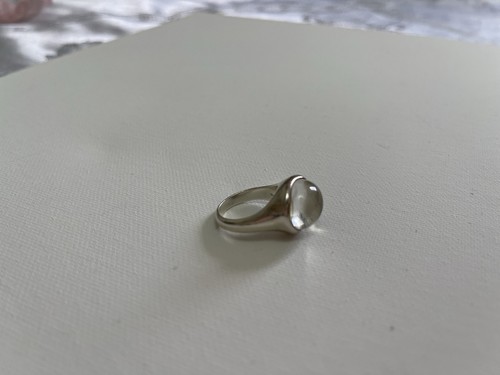 Tiffany silver band ring - &,