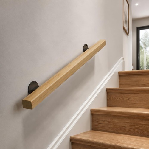 120cm wooden handrail - 50-120cm,