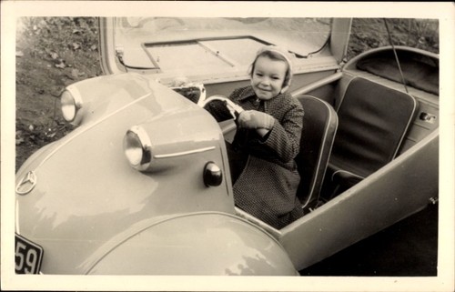 Photo postcard messerschmitt - postcard,