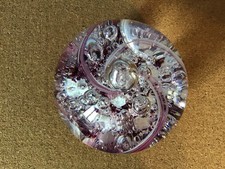 Paul Miller Langham Glass Paperweight
