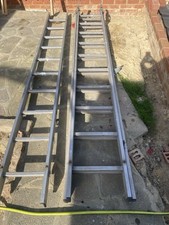 Aluminium extension ladder 3x - ,