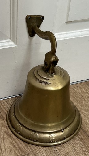 Large vintage solid brass - large,