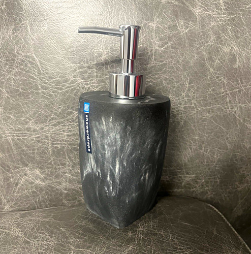 Showerdrape black grey - black,