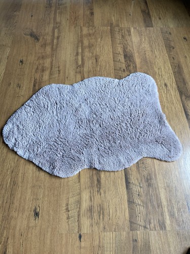 Dunelm faux sheepskin rug - dunelm,