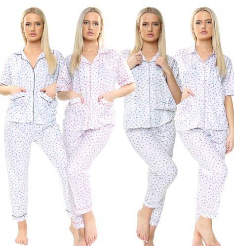 Ladies 100 cotton piece pj - ladies,