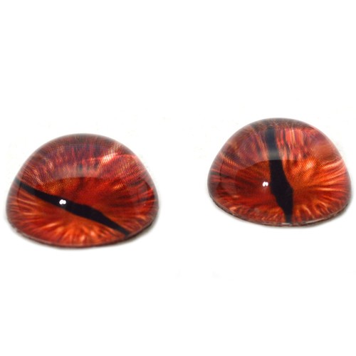 Pair high dome red - pair, dragon