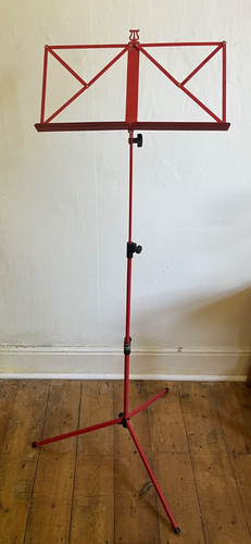 Metal music stand - metal,