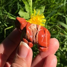 Red Jasper Turtle Crystal