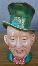 BESWICK 'MR MICAWBER' CHARLES DICKENS CHARACTER TOBY JUG #310 - VTG COLLECTIBLE